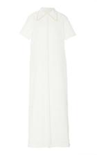 Moda Operandi Area Eyelet Maxi Broadcloth Dress Size: Xs