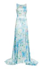 Ralph Lauren Nancie Floral-print Crepe Gown