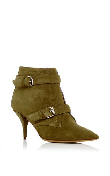 Tabitha Simmons Khaki Fitz Bootie