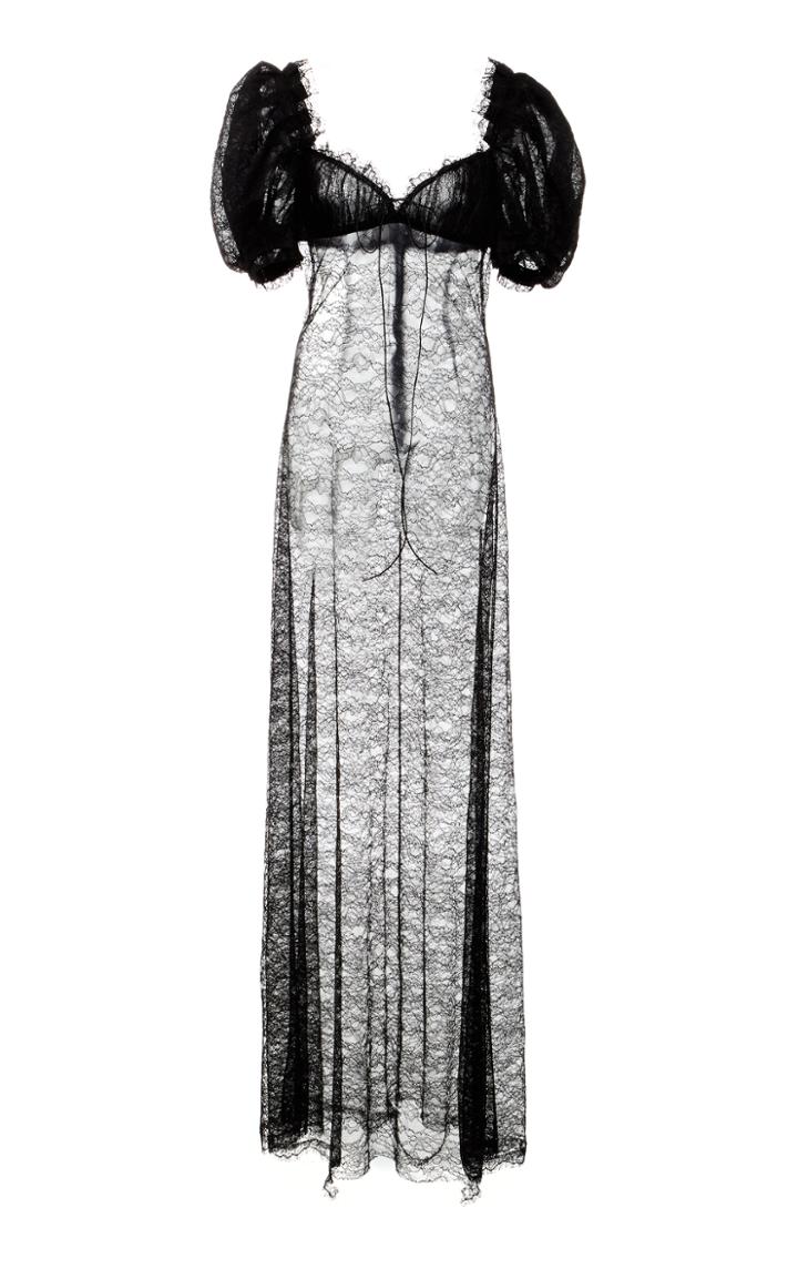 Brock Collection Drake Daisy Chantilly Lace Dress