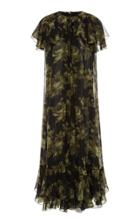 Michael Kors Collection Ruffle Midi Dress