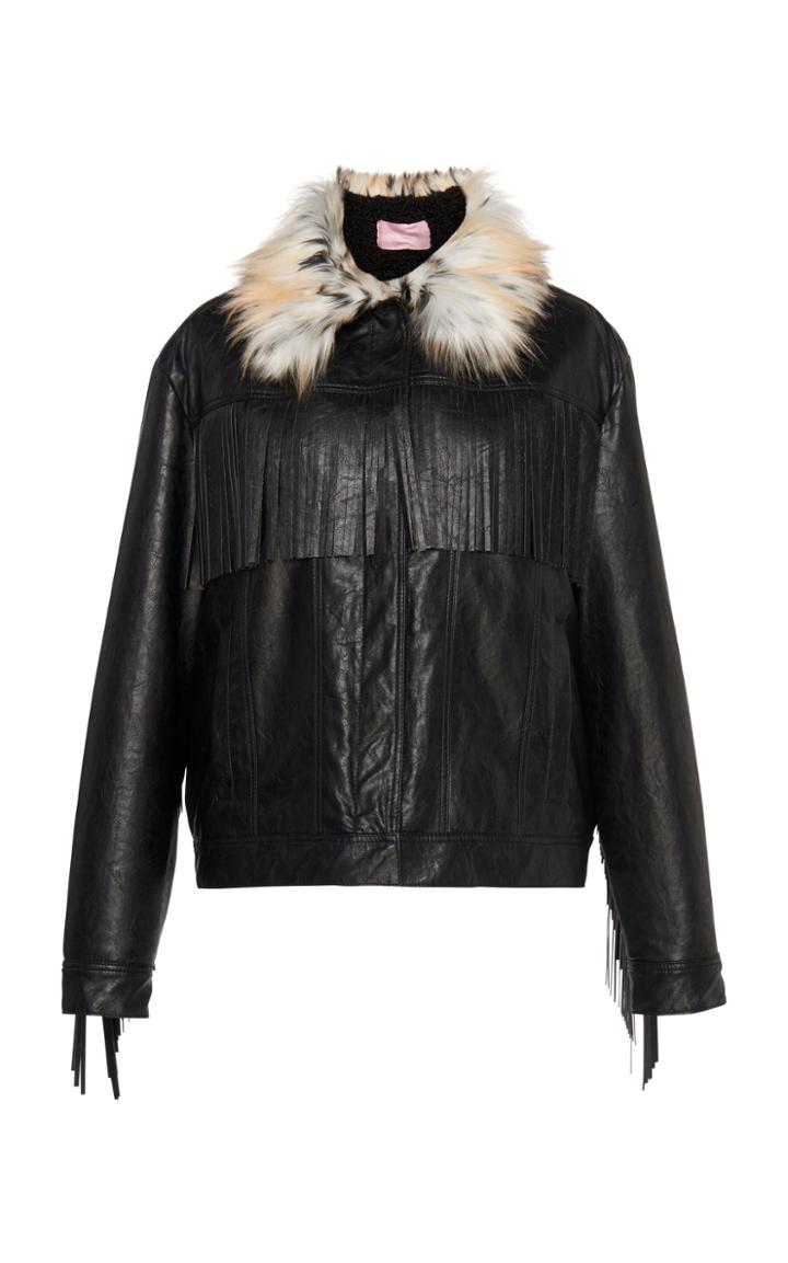 Giamba Fur Collar Jacket
