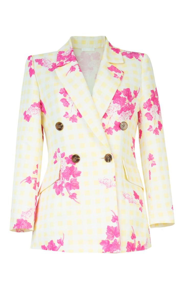 Lake Studio Cotton And Silk Blend Blazer