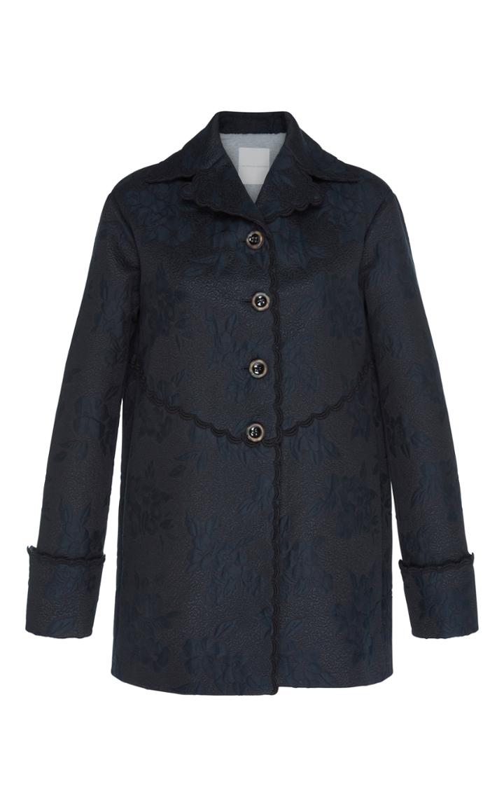 Marco De Vincenzo Flower Empire Coat