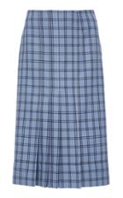 Marni Virgin Wool Woven Plaid Skirt