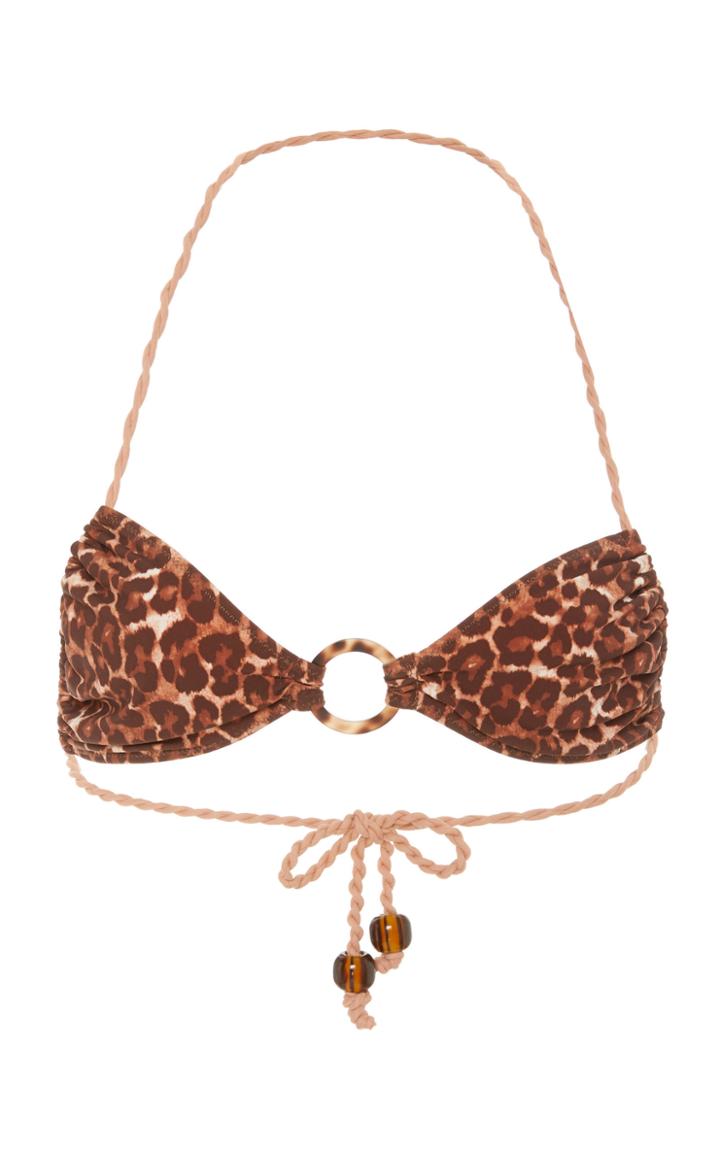 Tropic Of C Lira Ring Detail Bikini Top