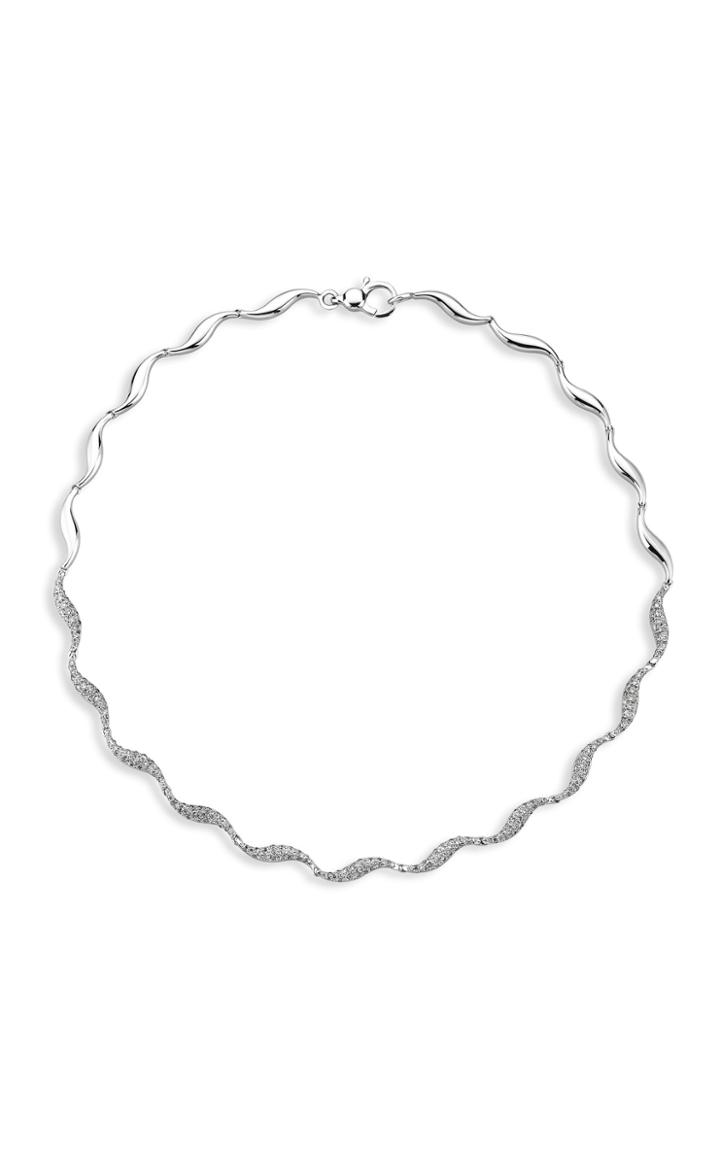 Gilan Cintemani 18k White Gold Diamond Necklace