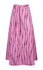 La Doublej Belted Cotton-blend Maxi Skirt