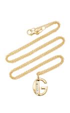 Moda Operandi Lizzie Mandler Large White Diamond Alphabet Necklace