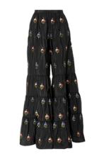 Jill Stuart Sofia Embroidered Pant
