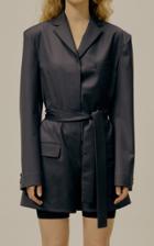 Moda Operandi Low Classic Wool-blend Blazer Jumpsuit