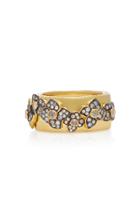 Sorellina 18k Gold Diamond Flower Ring