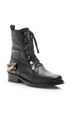 Lanvin Leather Biker Boots
