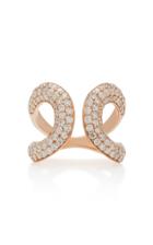 Carbon & Hyde Medusa 18k Rose Gold Diamond Ring
