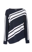Mds Stripes Lee Asymmetrical Top