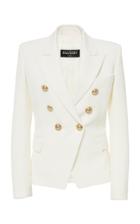Balmain Double-breasted Buttoned Wool Blazer
