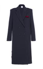 Mira Mikati Embroidered Double Breasted Coat