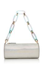 Les Petits Joueurs Emma Mini Glossy Chain Leather Bag