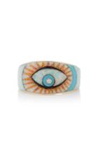 Jacquie Aiche 14k Rose Gold Diamond And Opal Ring