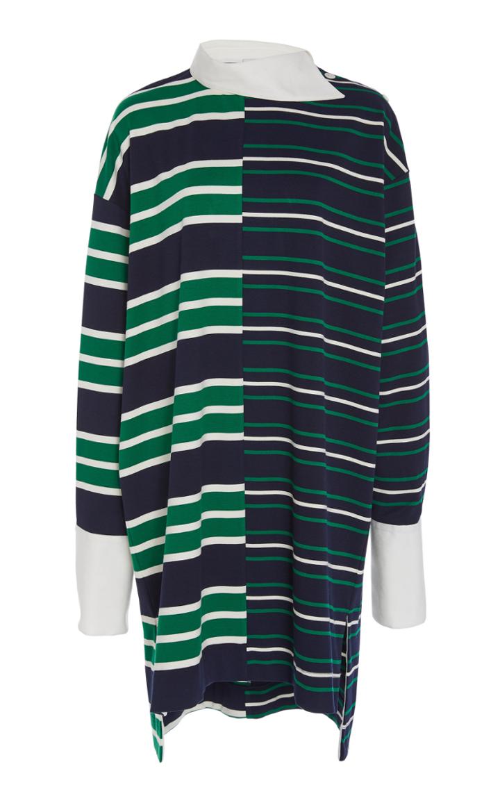Monse Striped Shifted Rugby Dress