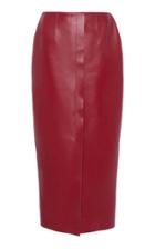 Moda Operandi Marni Fitted Leather Knee-length Pencil Skirt Size: 36