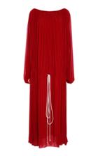 By. Bonnie Young Long Sleeve Drawstring Dress Short