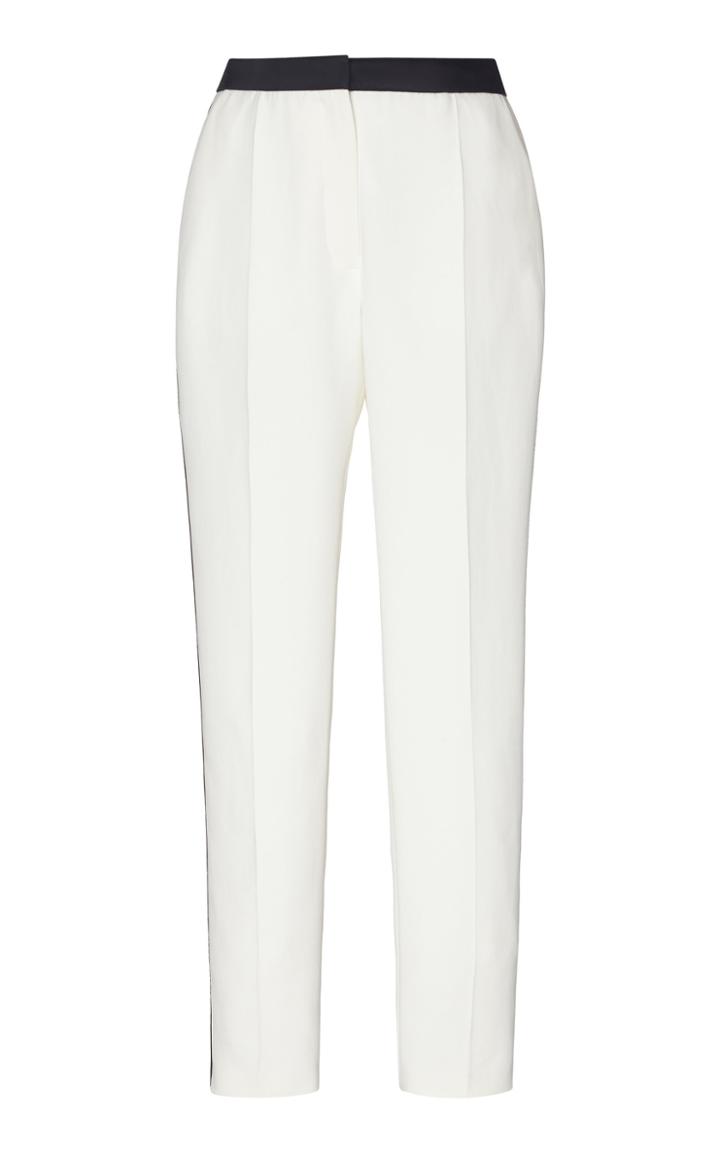 Moda Operandi Zuhair Murad Cropped Cady Straight-leg Trousers Size: 36