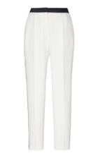 Moda Operandi Zuhair Murad Cropped Cady Straight-leg Trousers Size: 36