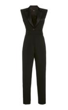 Moda Operandi Paco Rabanne Satin-lapel Wool Tuxedo Jumpsuit Size: 36