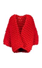 Tuinch Thick Wool Knit Jacket