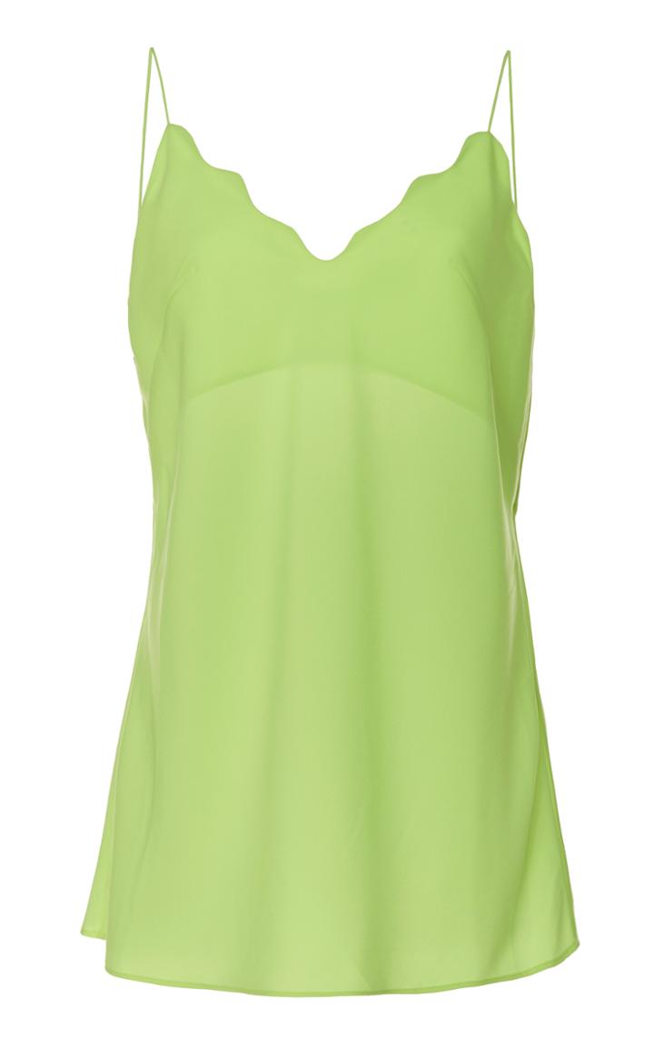 Acler Aviel Scalloped V-neck Cami