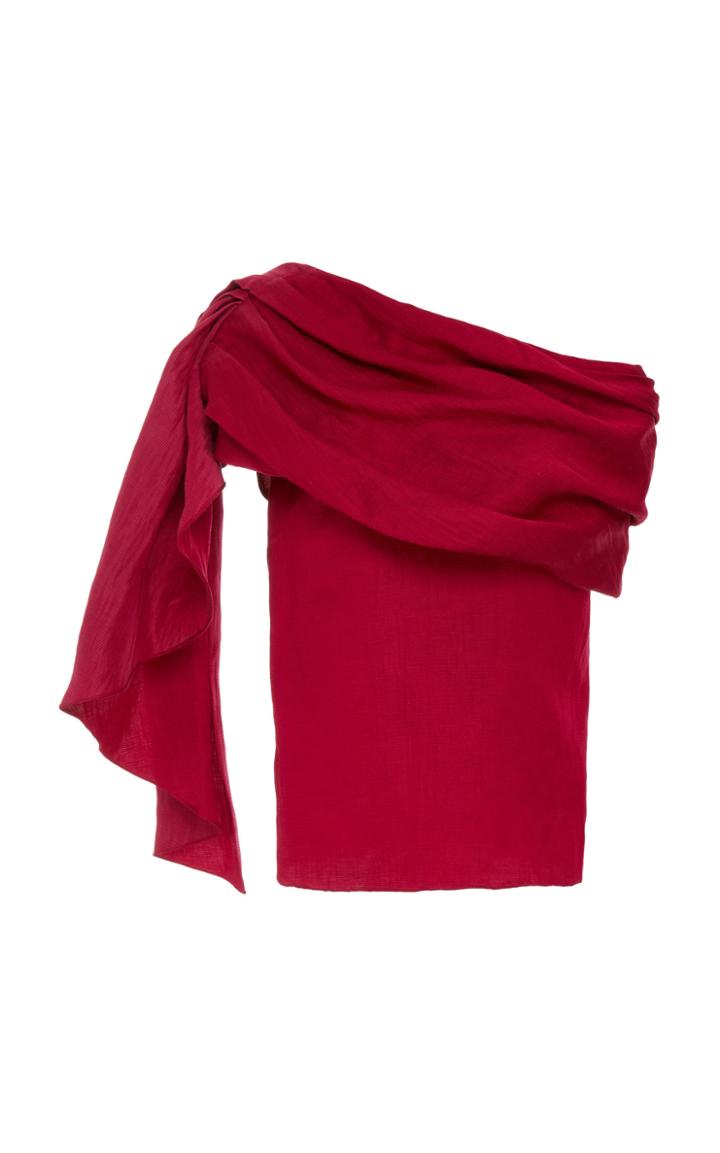 Hellessy Waterfall Off Shoulder Top
