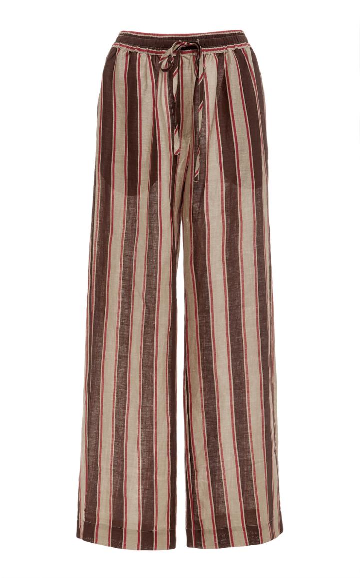 Lee Mathews Jasper Stripe Wide Leg Pant