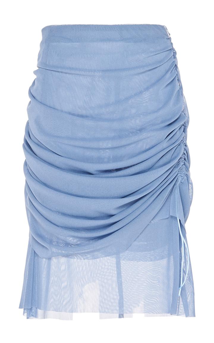 Moda Operandi Richard Malone Draped Ruched Tulle Skirt Size: S