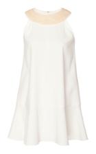 Mi Jong Lee Sleeveless Tunic With Contrast Collar
