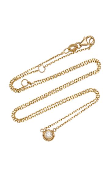 Noush Jewelry Daric 14k Gold And Diamond Necklace