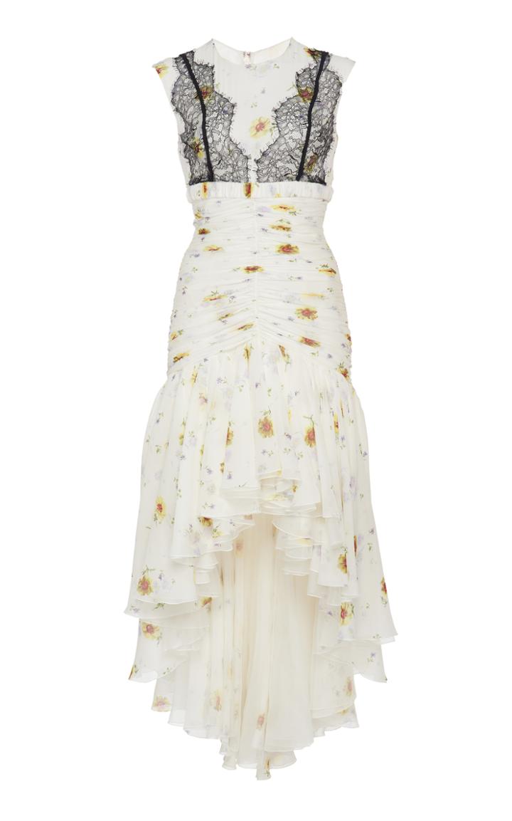 Giambattista Valli High/low Floral Dress