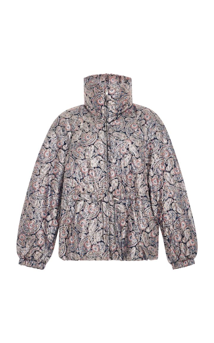 Isabel Marant Calvin Paisley Puffer Jacket