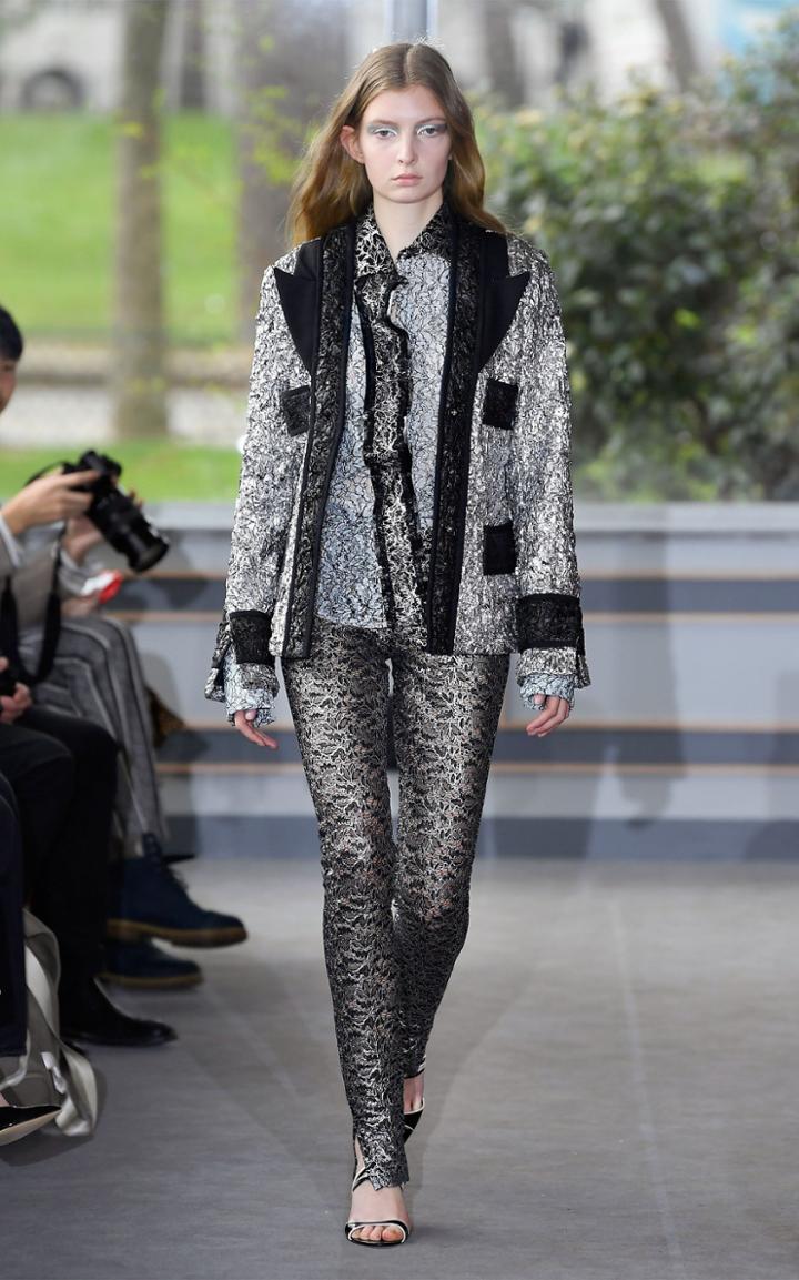 Anas Jourden Coated Lace Pants