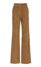 Moda Operandi Victoria Beckham High-rise Straight-leg Corduroy Pants