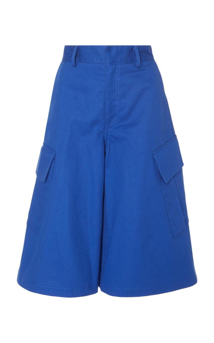 Matthew Adams Dolan Oversized Knee-length Cotton Cargo Shorts