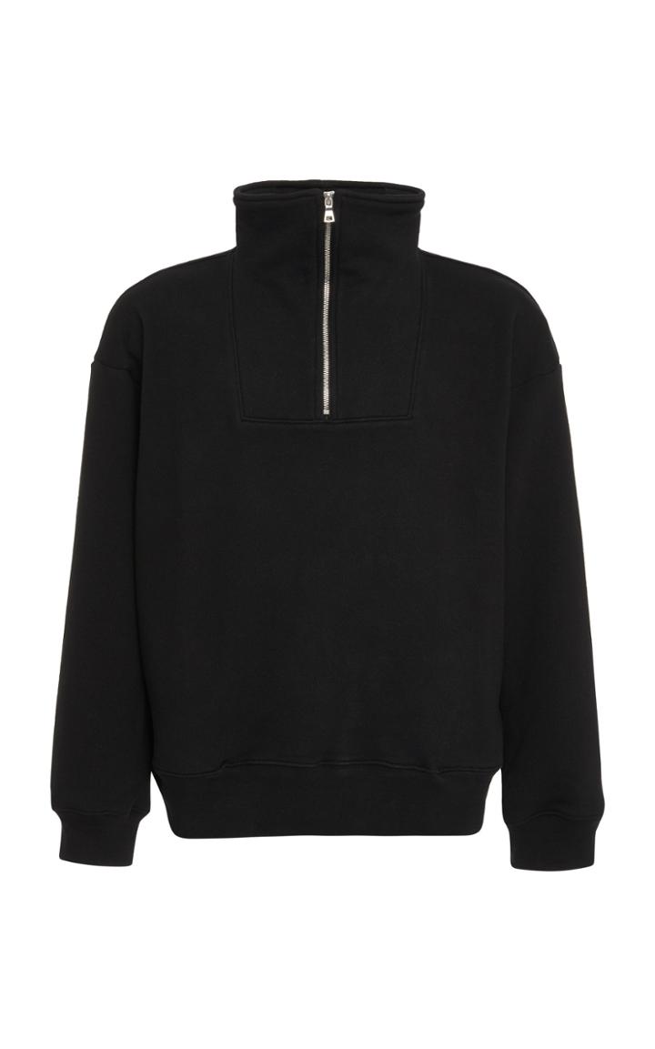 Simon Miller Jutland Half-zip Cotton Sweater