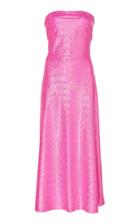 Saks Potts Jepska Strapless Stretch-lam Dress