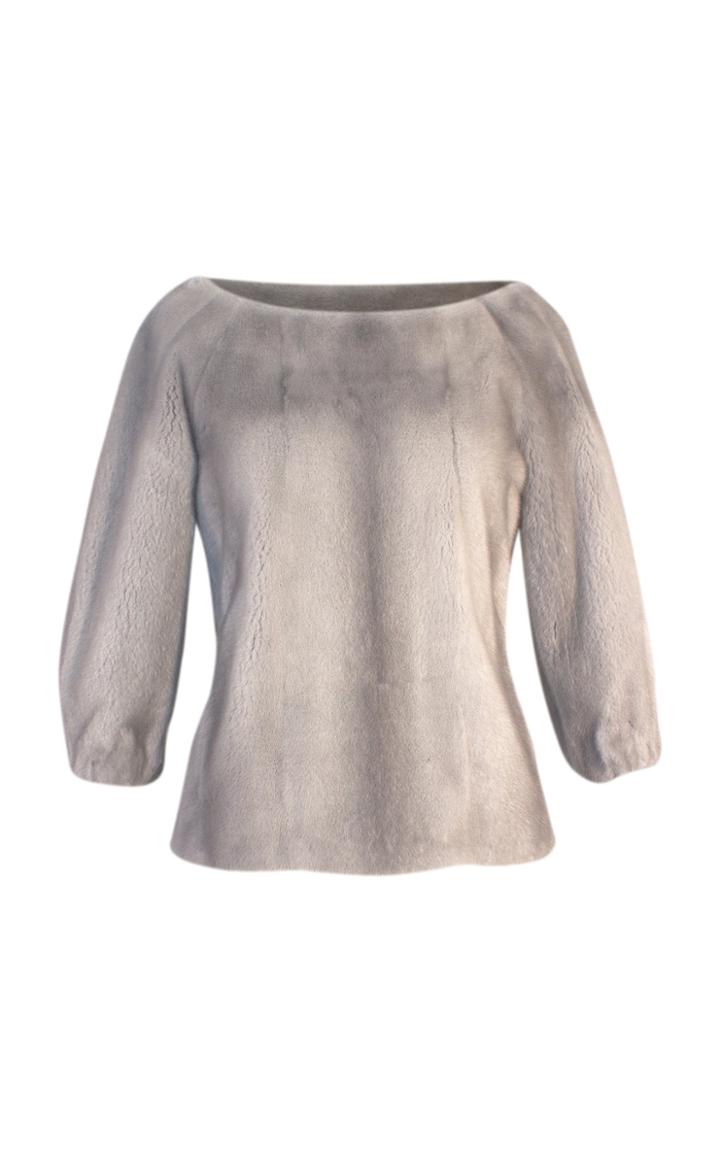 Alejandra Alonso Rojas Julieta Mink Fur Pullover