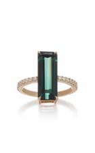 Yi Collection 18k Gold, Tourmaline And Diamond Deco Ring