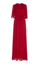 Giambattista Valli Back Cap Maxi Dress