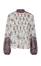 Ulla Johnson Cass Silk Blend Blouse