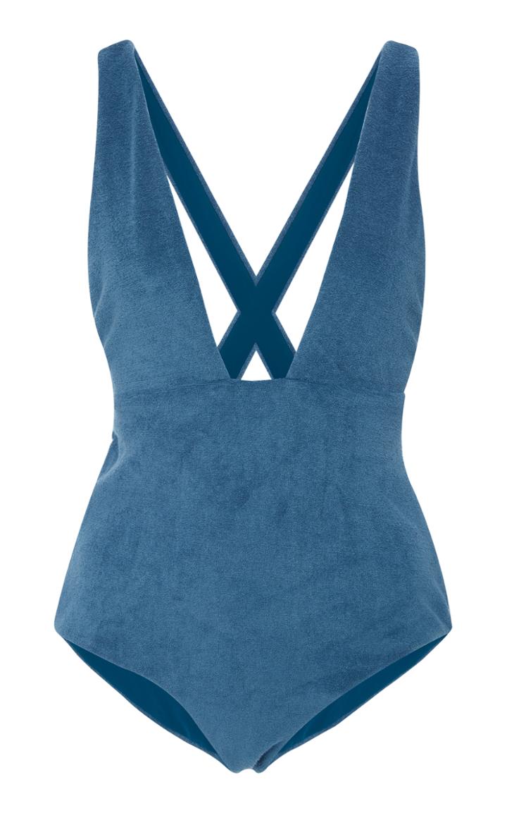 Mara Hoffman Audrey Terry Plunge Maillot