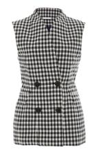 Tome Tailored Gingham Vest