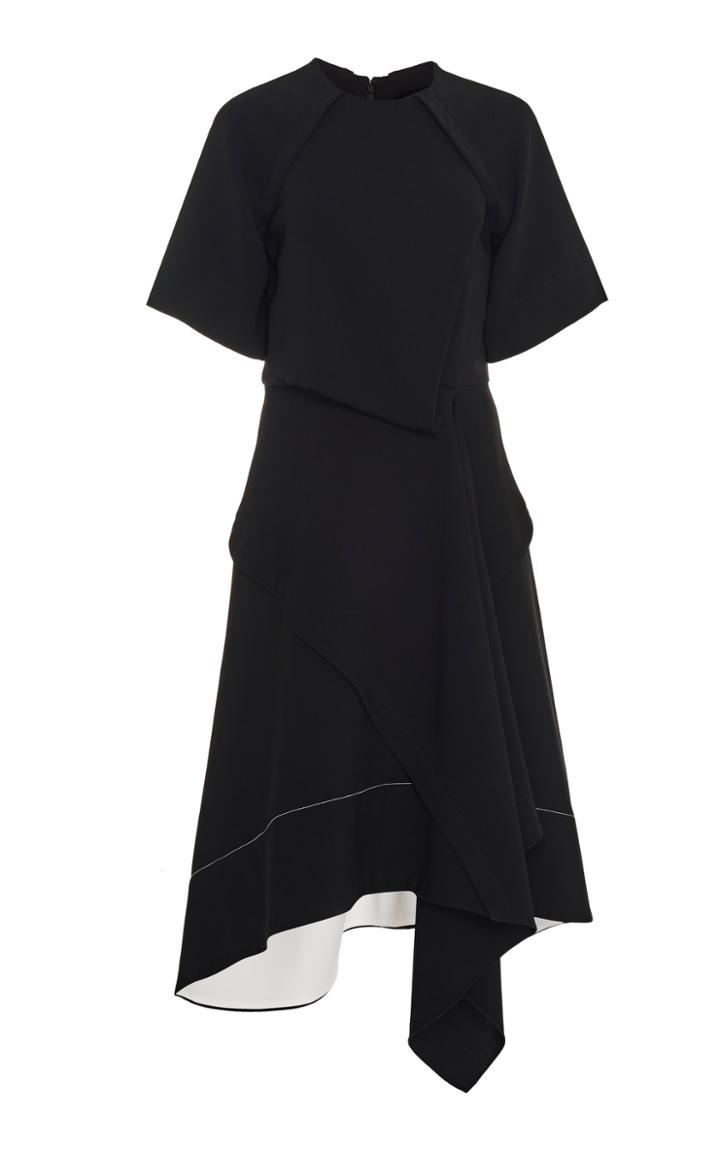 Proenza Schouler Asymmetric Crepe Dress